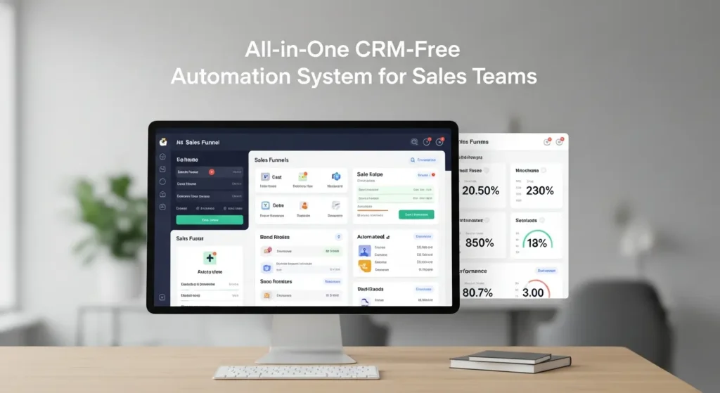 All-in-One CRM-Free Automation System for Sales Teams