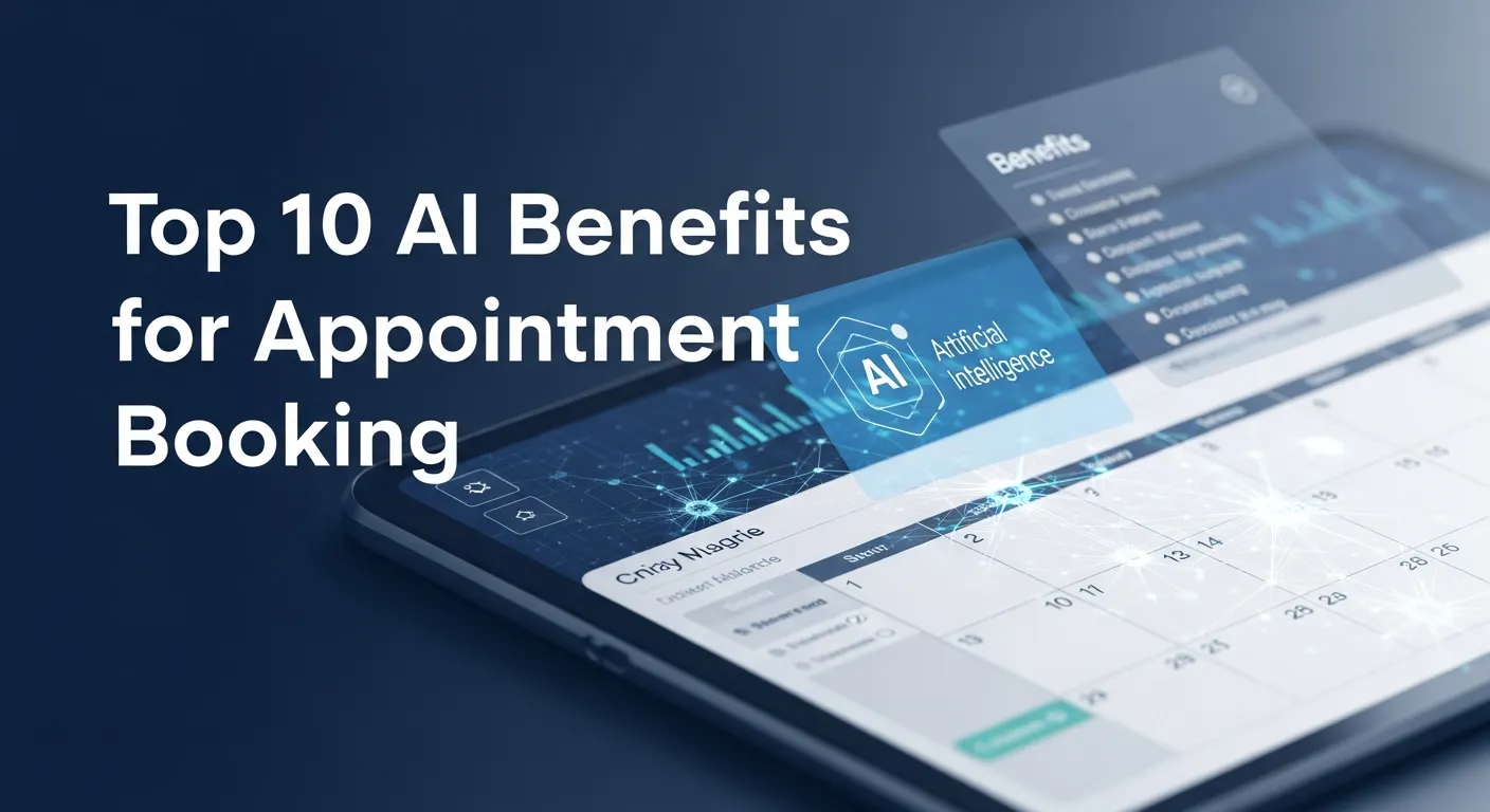 Top 10 AI Receptionist Benefits for Appointment Booking