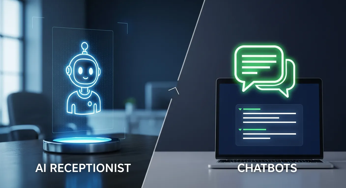 AI Receptionist vs. Chatbots: What’s Best for Your Business?