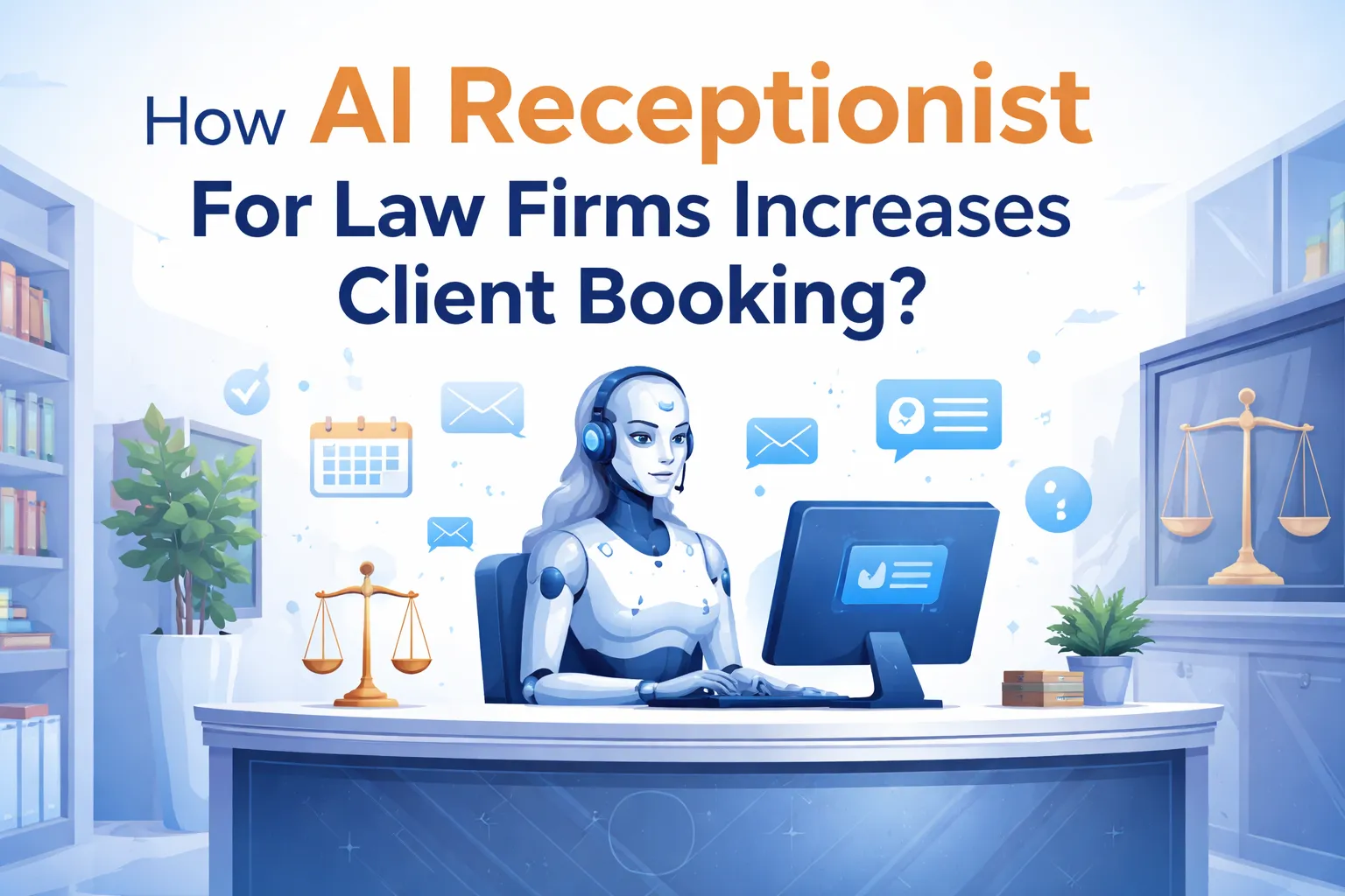 How AI Receptionist For Law Firms Increases Client Booking?