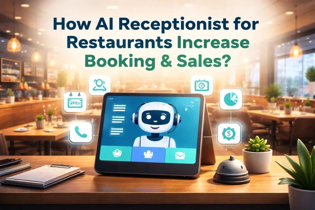 How AI Receptionist for Restaurants Increase Booking & Sales