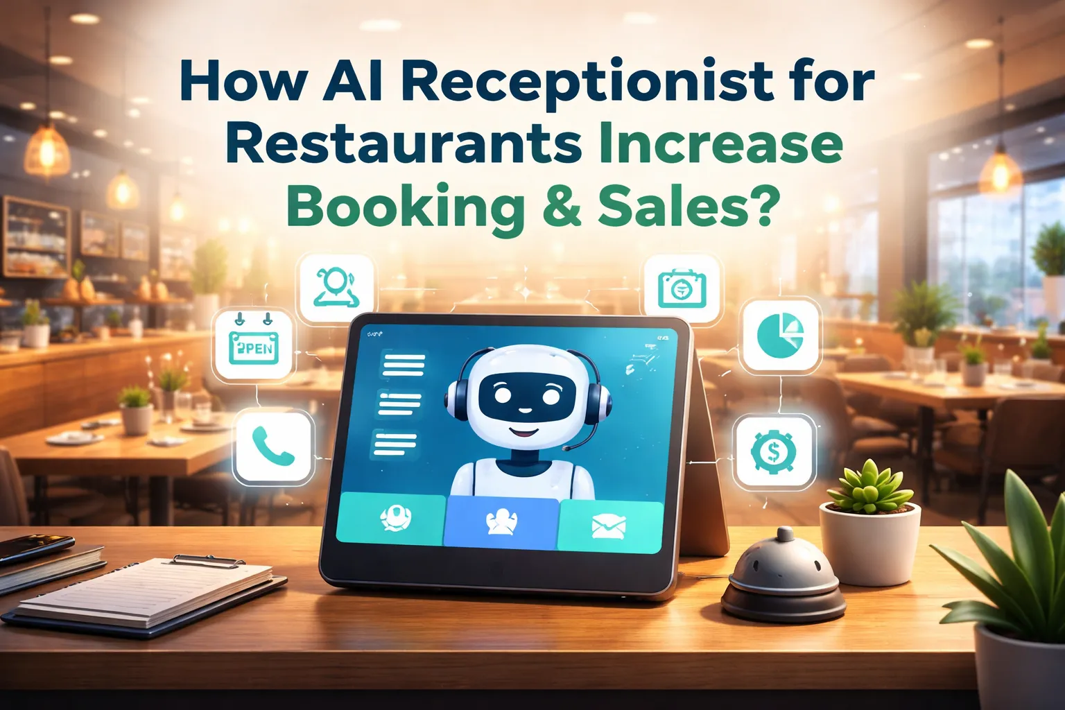 How AI Receptionist for Restaurants Increase Booking & Sales