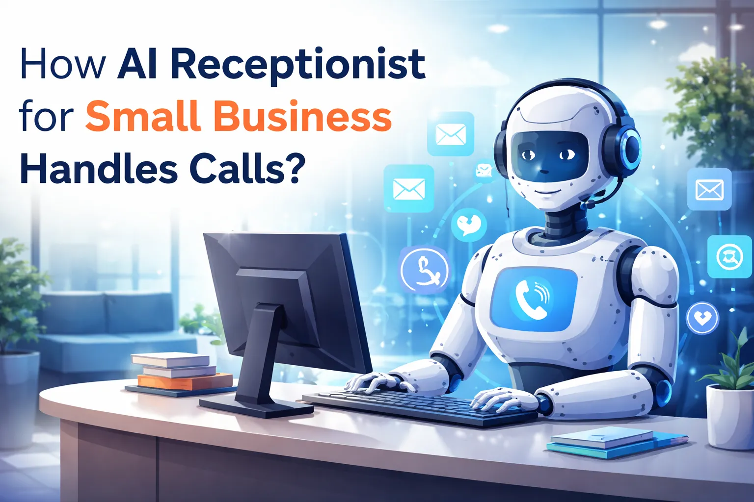 How AI Receptionist for Small Business Handles Calls?