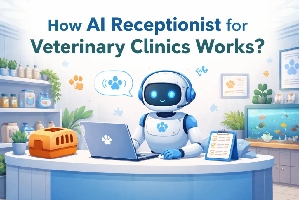 What and How AI Receptionist for Veterinary Clinics Works?