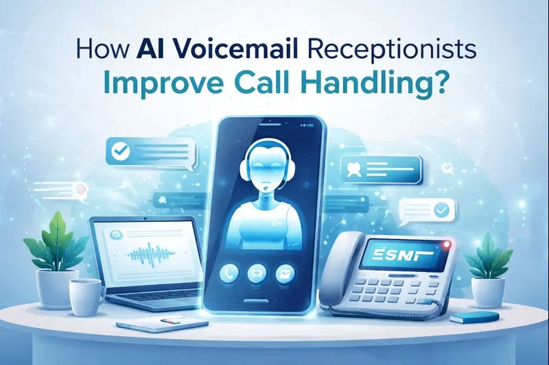 How AI Voicemail Receptionist Improve Call Handling?