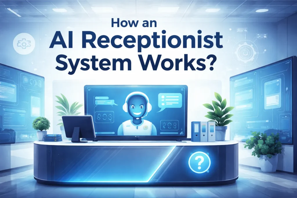 How an AI Receptionist System Works?