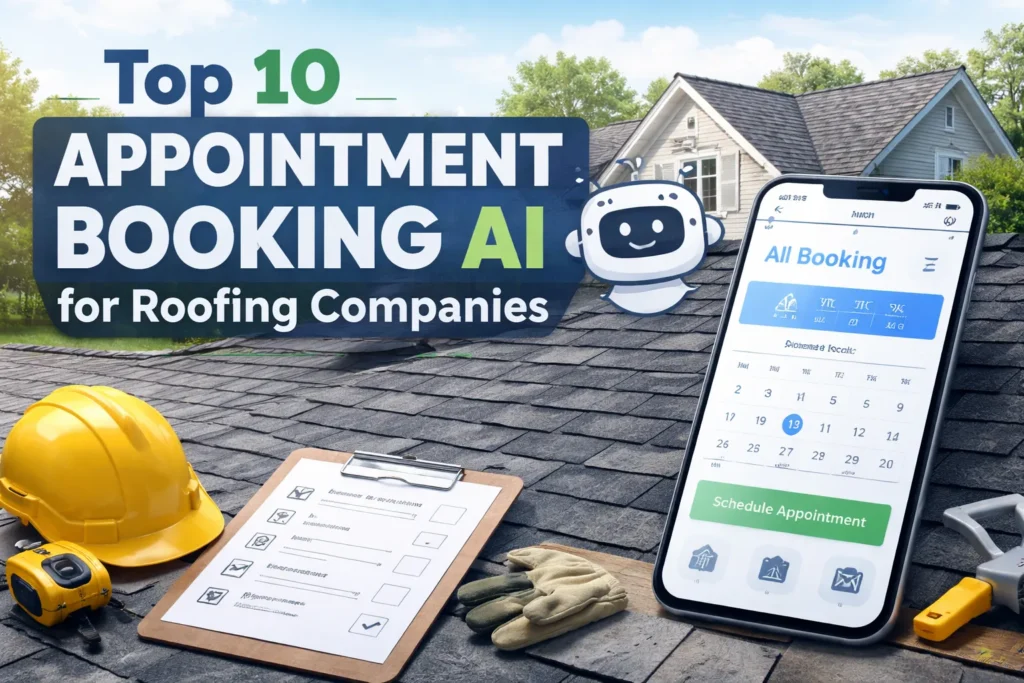Top 10 Appointment Booking AI for Roofing Companies