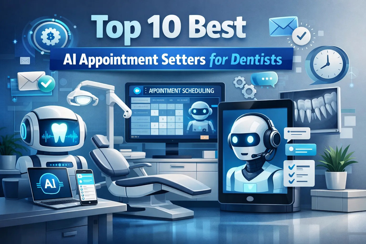 Top 10 Best AI Appointment Setters for Dentists
