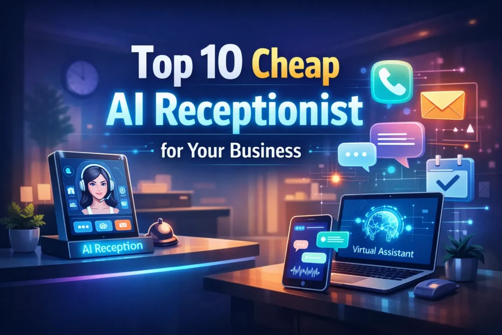 Top 10 Cheap AI Receptionist for Your Business