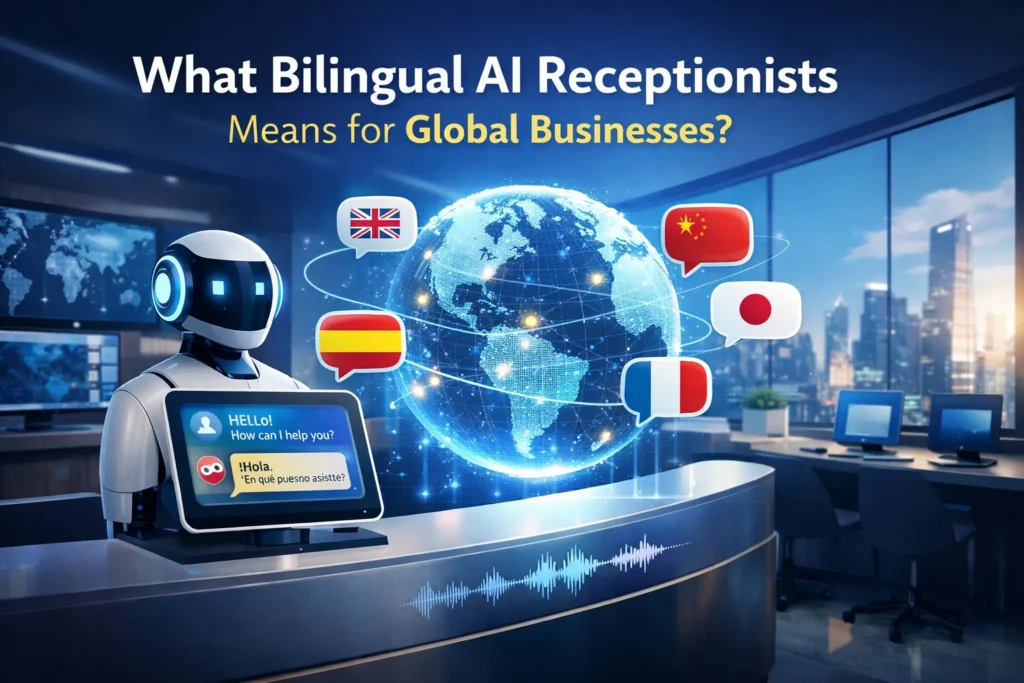 What Bilingual AI Receptionists Mean for Global Businesses?
