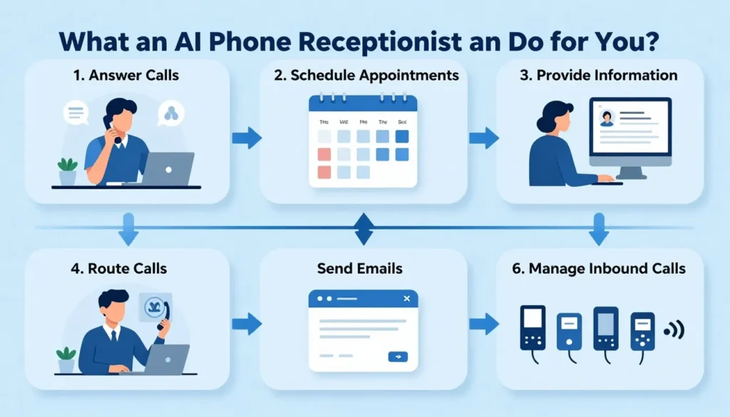 What an AI Phone Receptionist Can Do for You? 1 What an AI Phone Receptionist Can Do for You?
