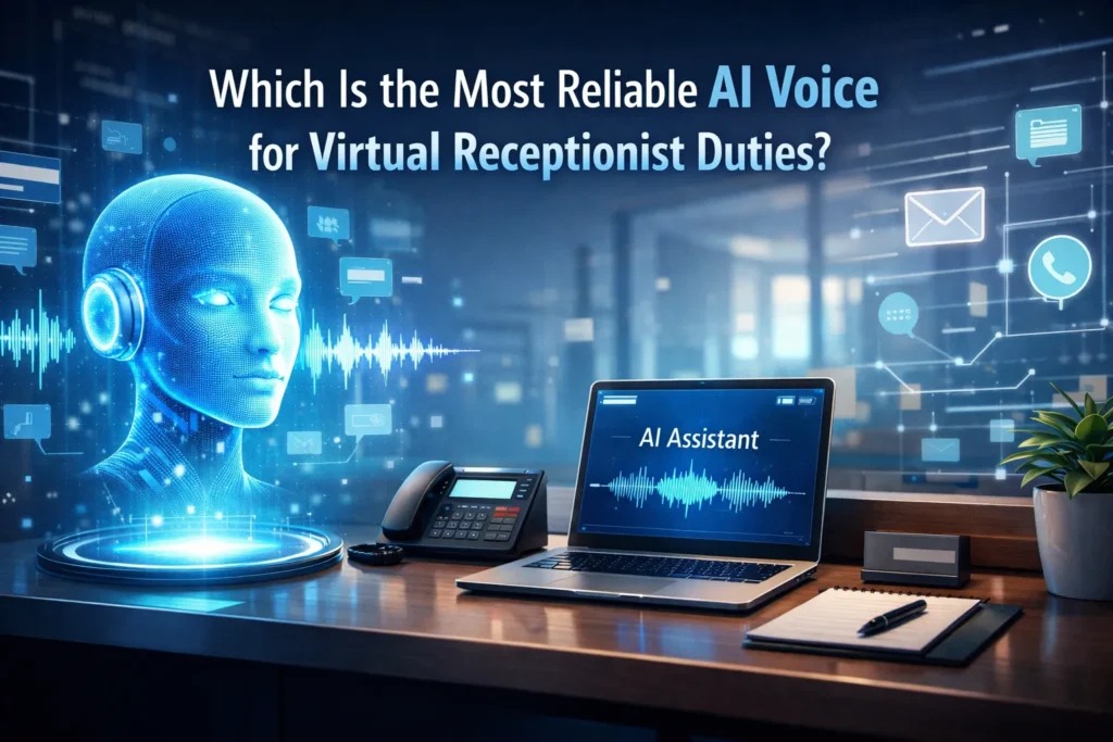 Which Is the Most Reliable AI Voice for Virtual Receptionist Duties?