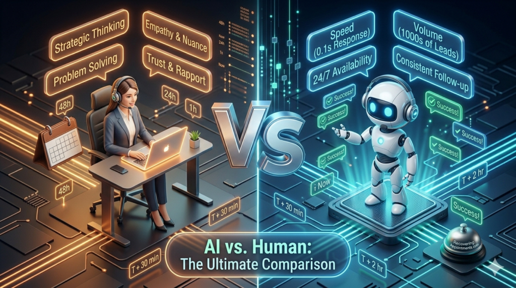 AI vs Human Appointment Setters: UK Comparison 