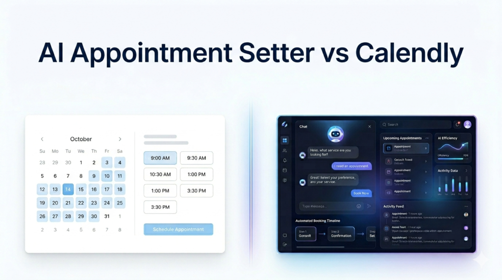 AI Appointment Setter vs Calendly
