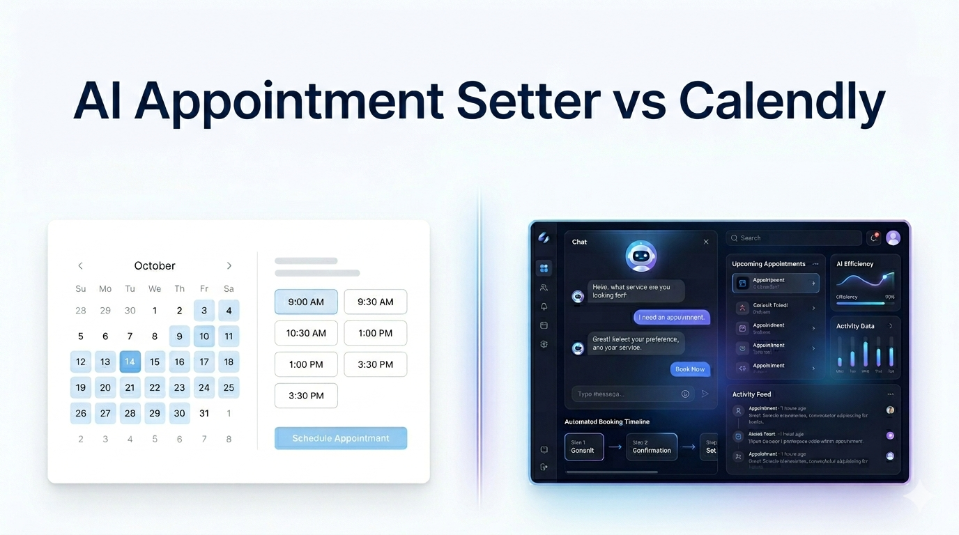 AI Appointment Setter vs Calendly