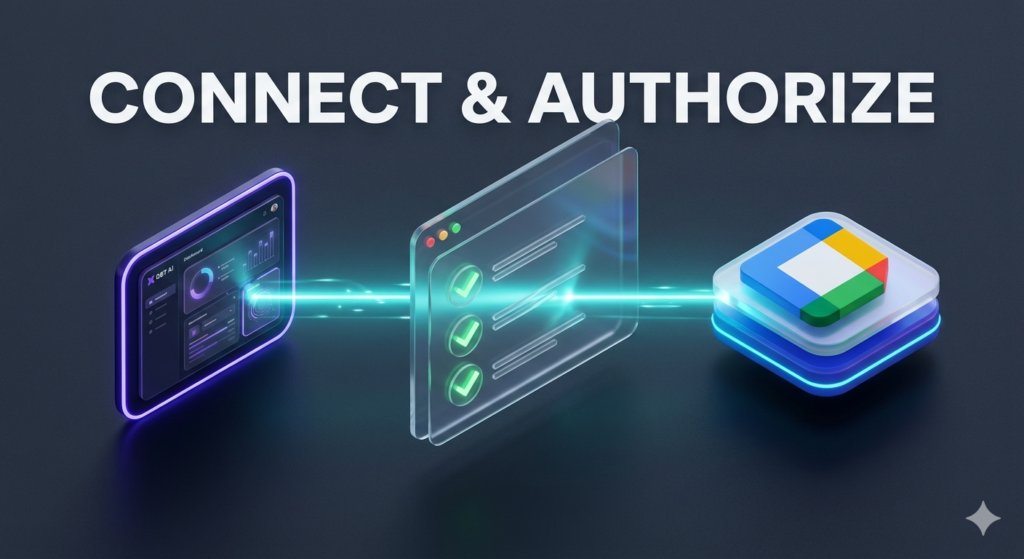 Connect Your Google Account and Grant Calendar Permissions