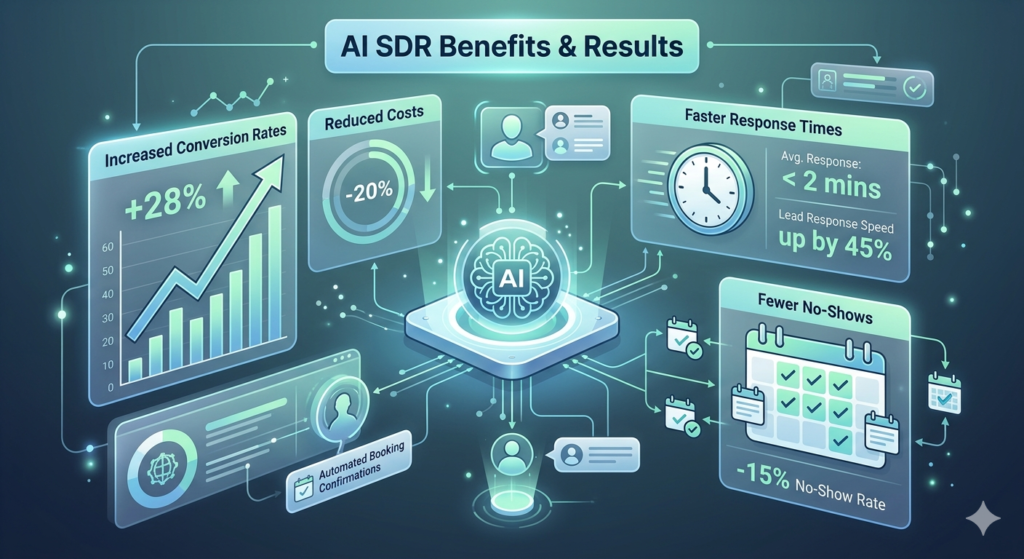 AI SDR agent Benefits