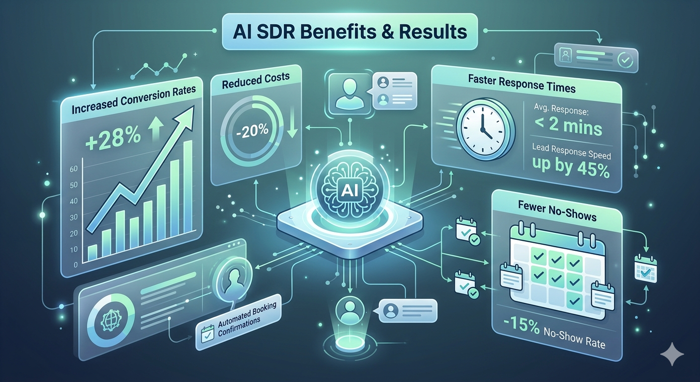 AI SDR agent Benefits
