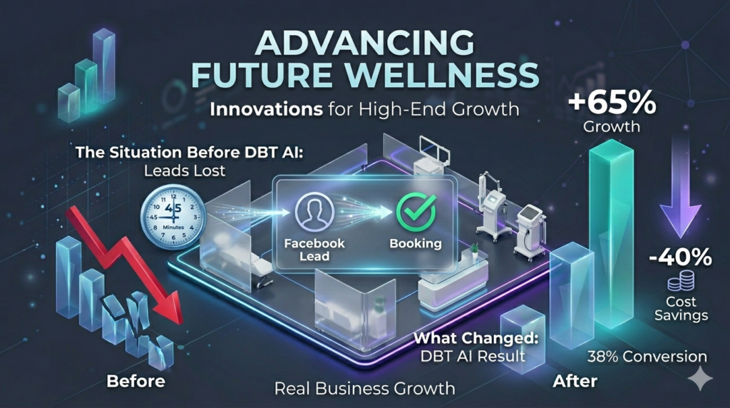 Medical Spa: +65% Bookings, 40% Lower Costs