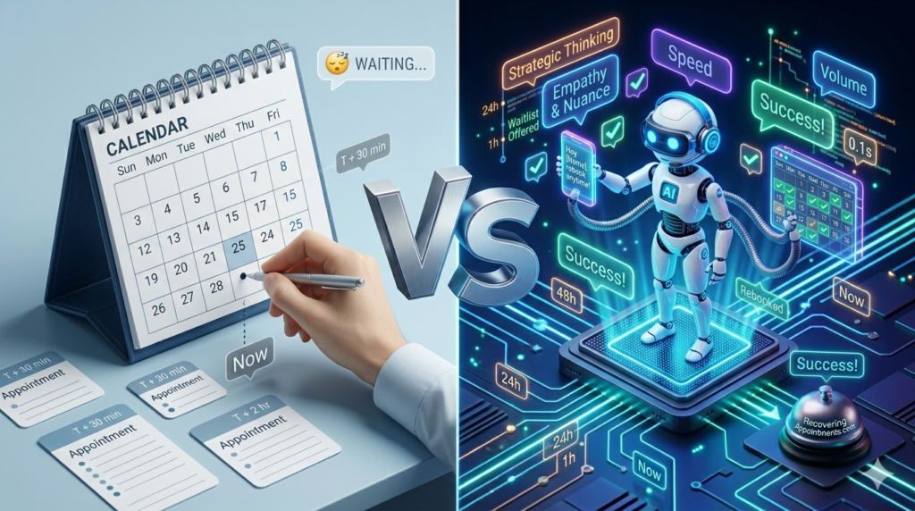 Full Head-to-Head Comparison: AI Appointment Setter vs Calendly vs Acuity Scheduling