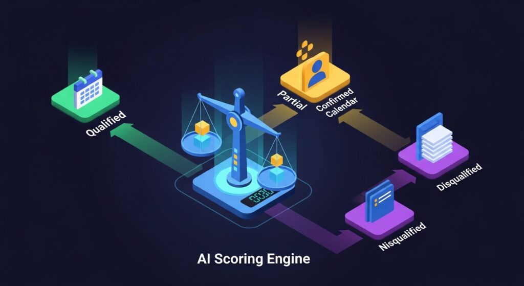 Lead Scoring Rules: Who Gets Booked, Reviewed, or Nurtured
