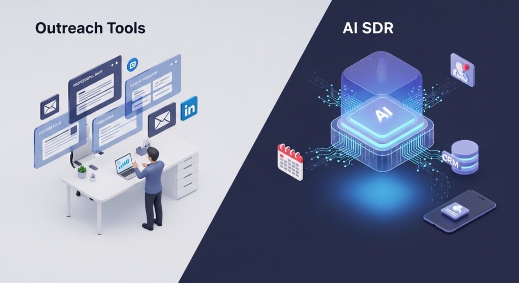 AI SDR vs Outreach Tools: Which One Actually Converts More Leads?