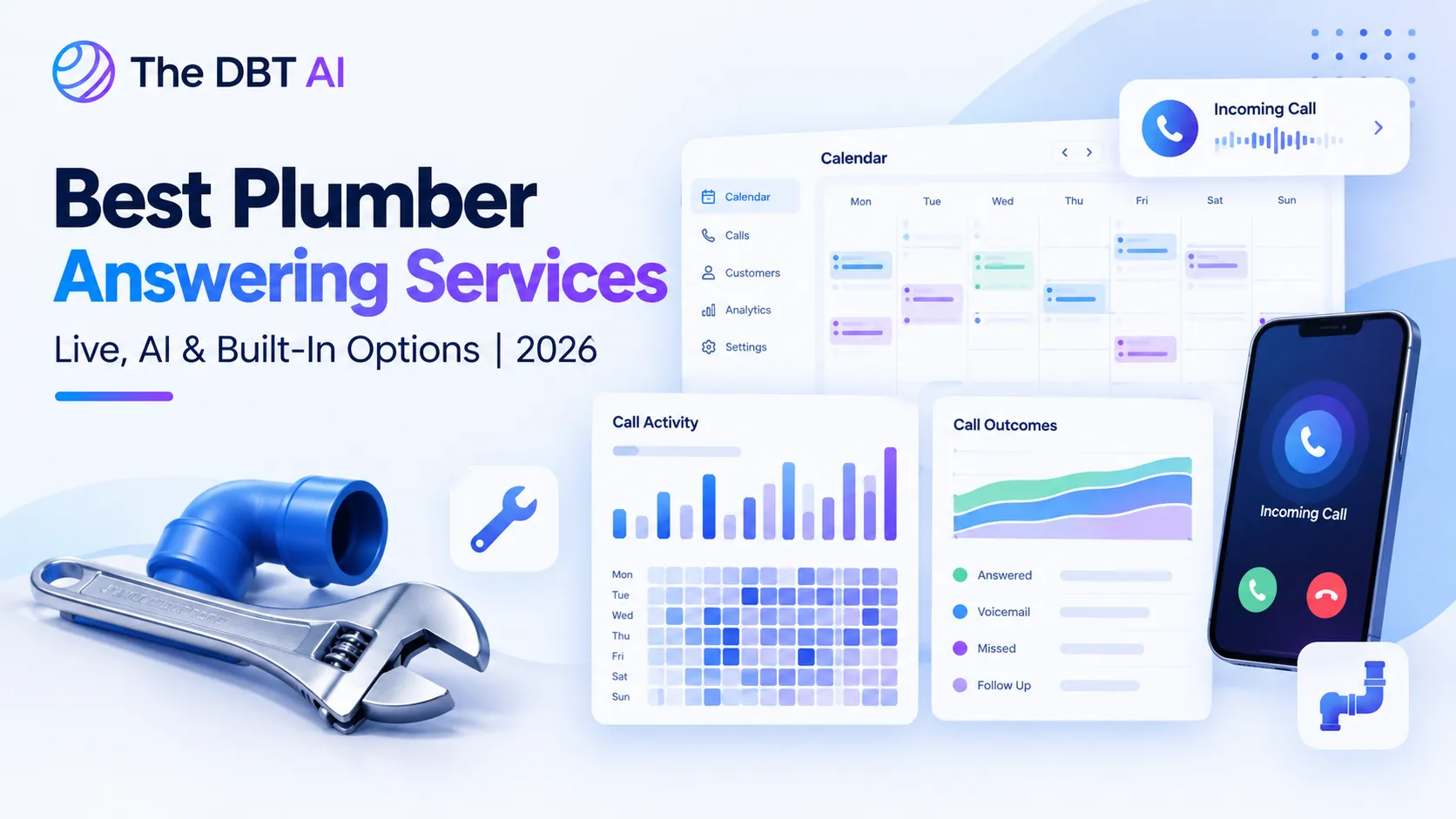 Best Plumber Answering Services Compared: Live, AI and Built-In Options