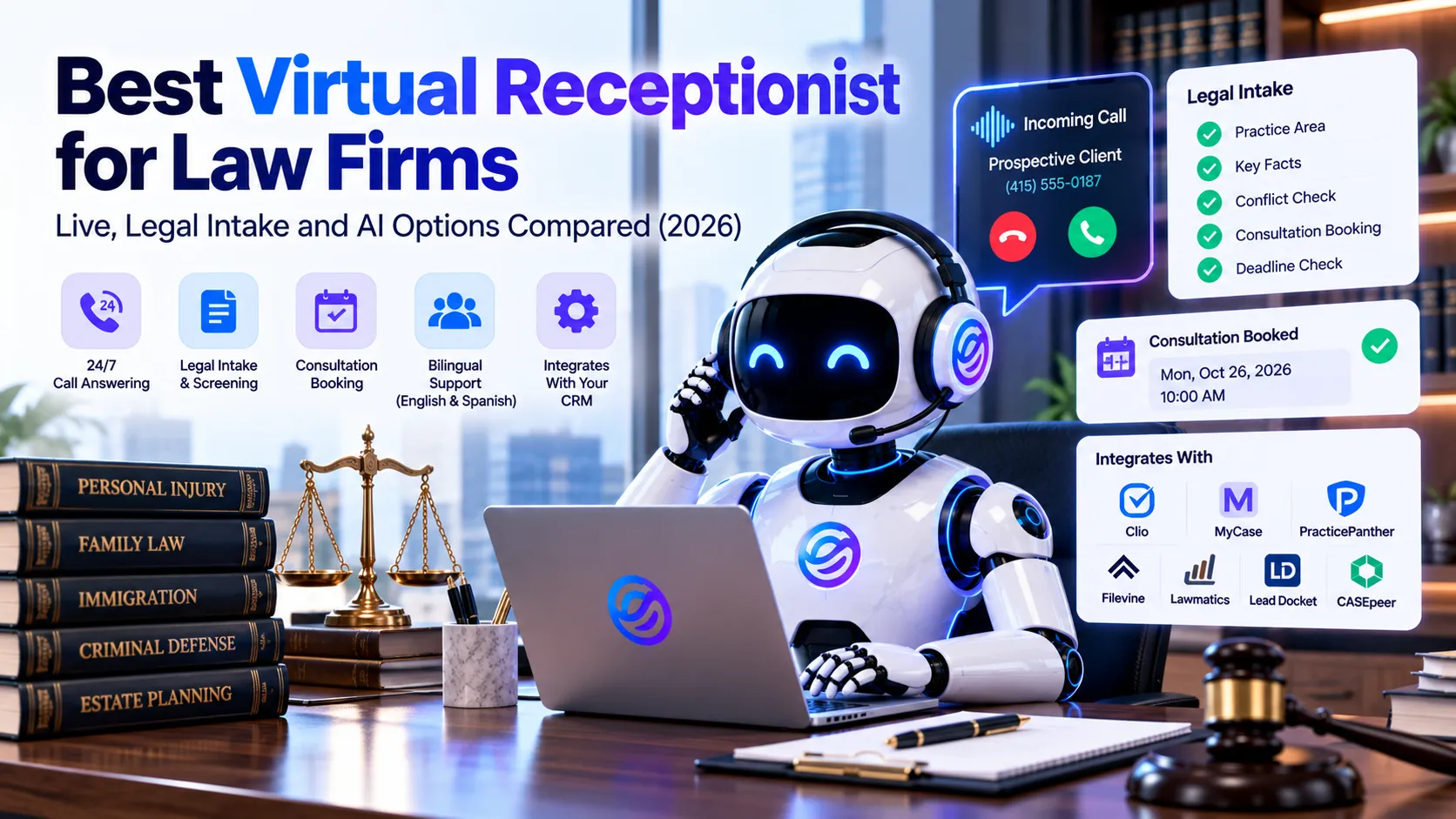 Best Virtual Receptionist for Law Firms