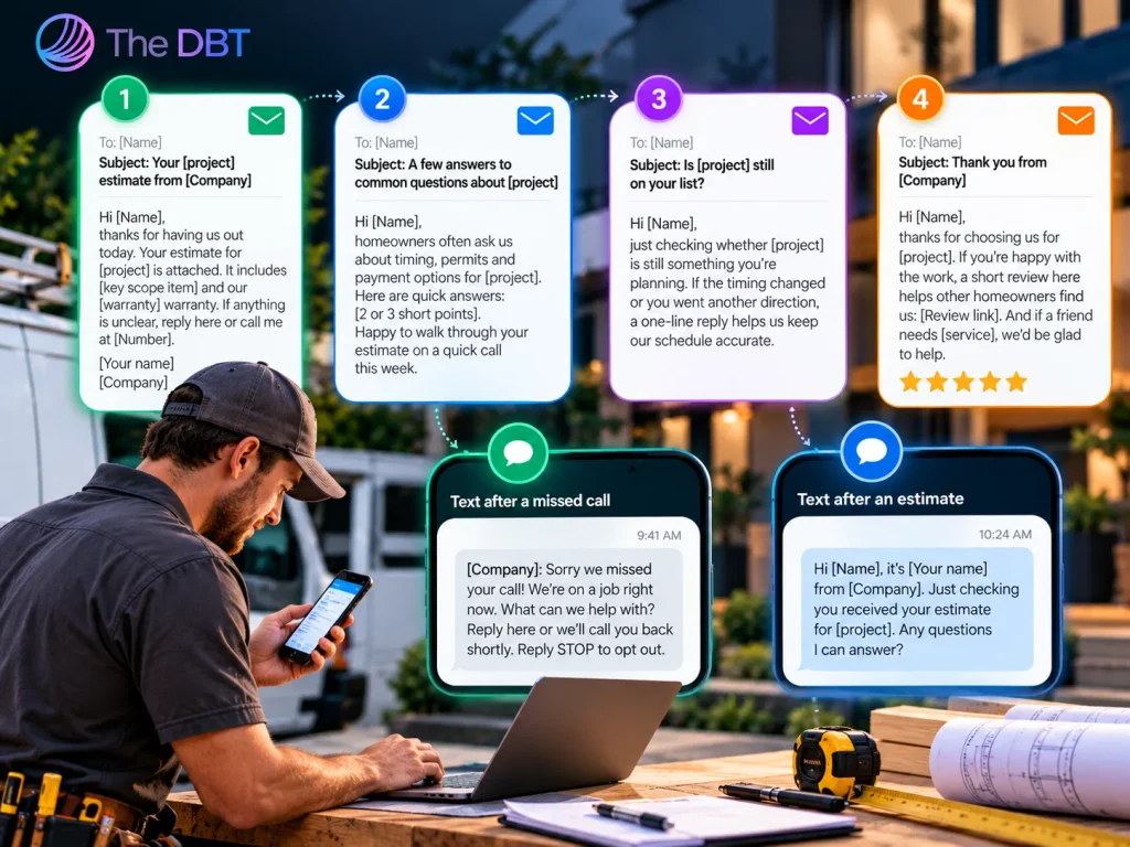 Contractor Follow-Up Communication Workflow