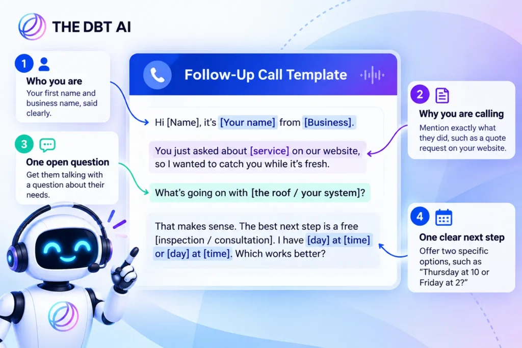DBT AI Follow-Up Call Template
