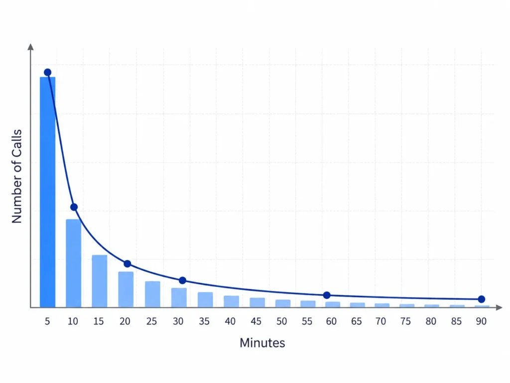 Declining Calls Over Time