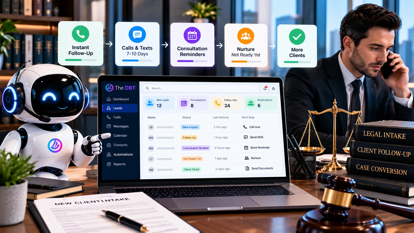 Law Firm Intake Follow Up Automation